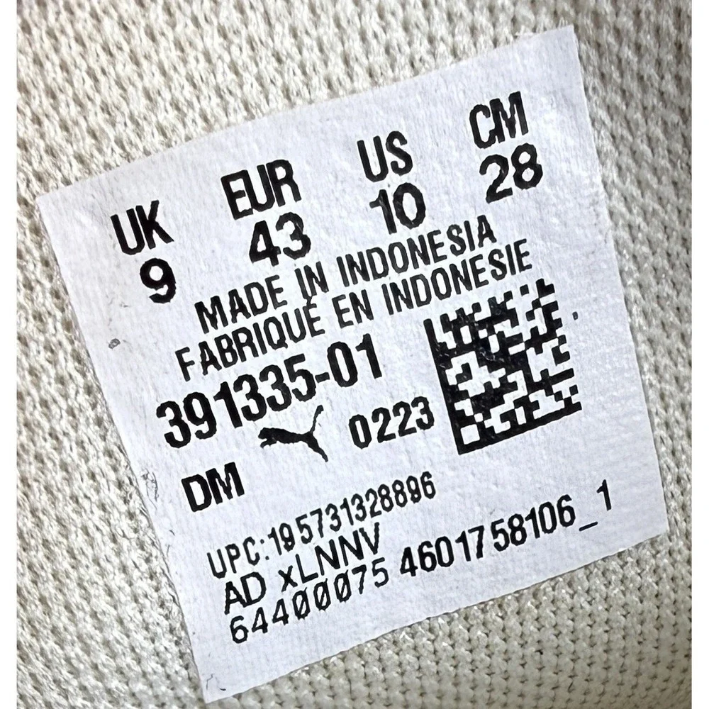 Puma Clyde Mid BBall 391335-01 Men's Sneakers 10 White New‎ York Worldwide Shoes